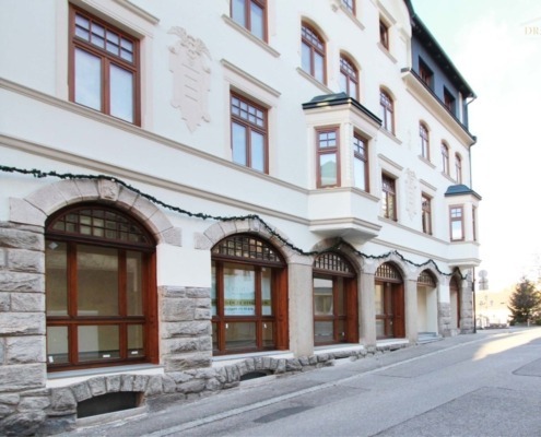 Schaufenster Außenbereich