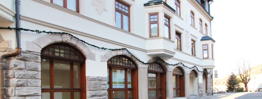 Schaufenster Außenbereich