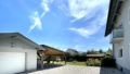 Ansicht Haus und Garage