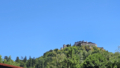 Ausblick auf die Burgruine Landskron