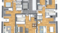 3D Grundriss 1. Obergeschoß