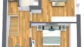 3D Grundriss Obergeschoss