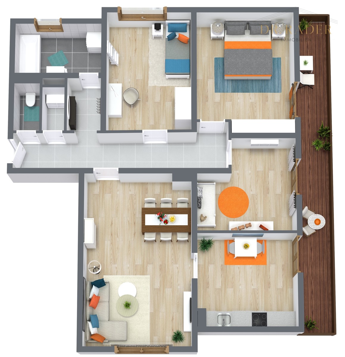 3D-Grundriss