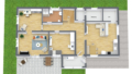 3D Grundriss Erdgeschoß