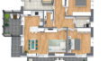 3D Grundriss Haus 2 Top 4