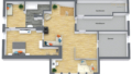 3D Grundriss Obergeschoß