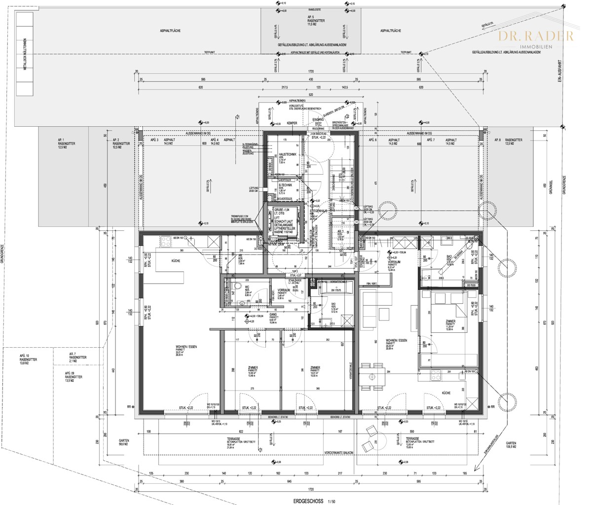 Grundriss Erdgeschoß