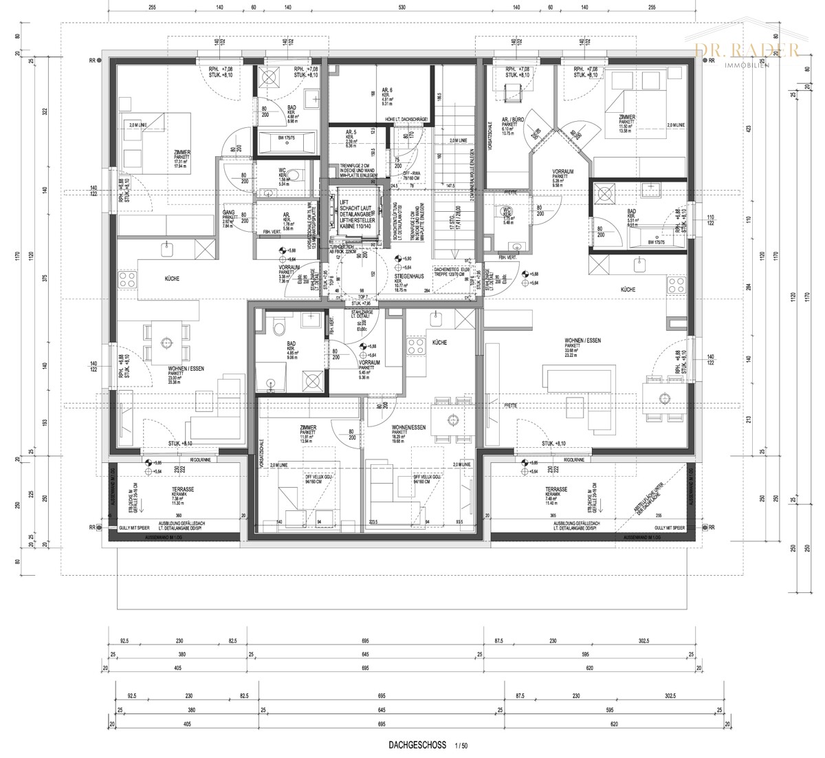 Grundriss Dachgeschoß