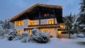 Hausansicht Süd im Winter