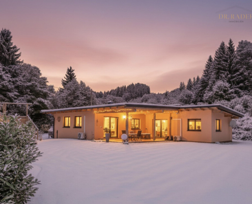 Süd-Ost Ansicht Winter