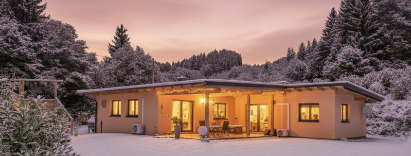 Süd-Ost Ansicht Winter