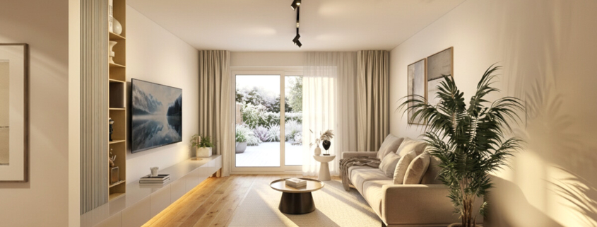 Visualisierung Wohnzimmer