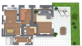 3D Grundriss Erdgeschoß