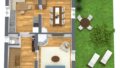 3D Grundriss Erdgeschoß