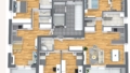 3D Grundriss Dachgeschoß